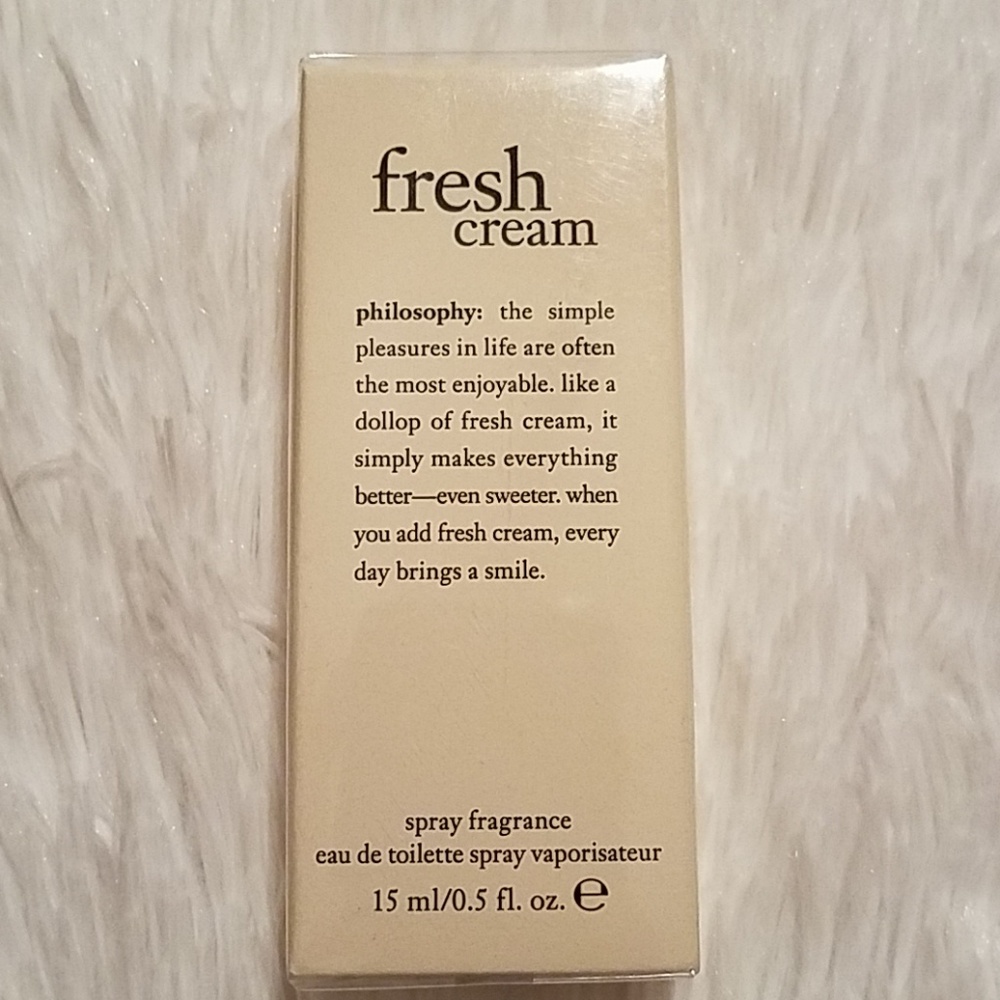 Philosophy Fresh Cream Spray 0.5 fl oz NEW